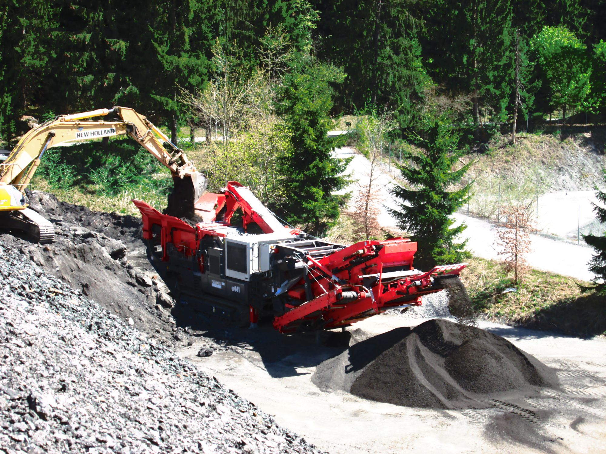 QI441 Concasseurs Sandvik Installations Mobiles Neuves